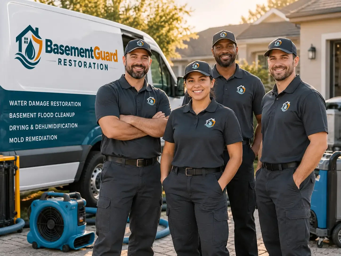 Basement Water Damage Restoration company in George, IA